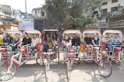 chandni chowk rickshaw ride Delhi